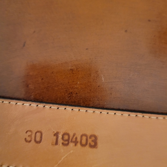 Cutter & Buck Black Leather Belt - Picture 11 of 11